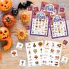 Halloween Bingo Game, Happy Halloween Party Games for Adults, Sweet Or Treat Bingo Game Cards for Large Group Family Friends Activities, Fall Pumpkin Holiday Party Decor Supplies, 05 view 3
