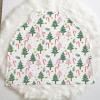 5-in-1 Unisex Christmas Trees Winter Holiday Leaves Stars Pattern Baby Carseat Stroller Cover for Boys Girls, Infant Toddler Privacy Nursing Breastfeeding Canopy, Grocery Shopping Cart Cover-24x28 view 2