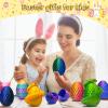 14 PCS 3D Printed Snake Egg 3D Printed Animals Snake , Perfect for Easter Gifts,Pet Movable Joint Exquisite Cute Pet Toy Adults Fidget Toys Home Office Decor (16PCS-B) view 4