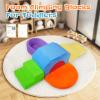 DOGERN 6-Piece Soft Foam Climbing Blocks for Toddlers & Babies  Indoor Baby Climbing Toys Set, Toddler Foam Play Gym with Non-Slip Base, Sensory Play Climber, Indoor Climb and Crawl Activity Play Set view 3