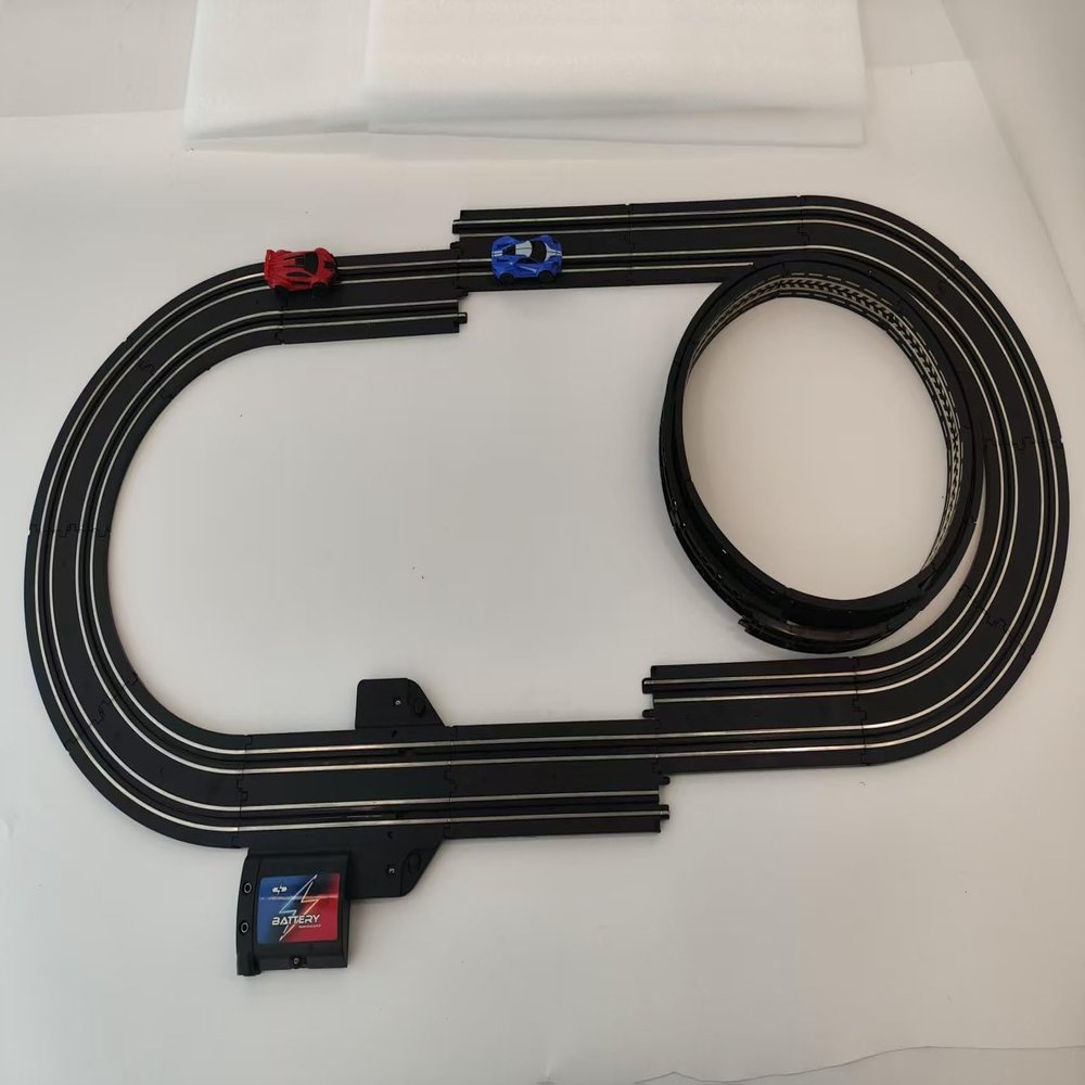High-Speed Slot Car Racing Game - Electric Track Set with Dual Cars and Super Loop Speedway - Exciting Race Toy for Kids 6 7 8 9 10 11 12 13 14 15 16 Years Old Gifts