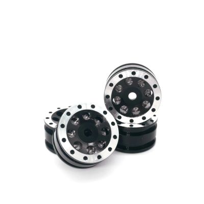 4Pcs Fit for Orlandoo Hunter RC Climbing Model Dot Simulation Metal Wheel 15mm 1:35 Accessories