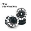 4Pcs Fit for Orlandoo Hunter RC Climbing Model Dot Simulation Metal Wheel 15mm 1:35 Accessories view 2