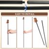 32-2/3" Art Mahl Stick Aluminum Alloy Non Slip Painting Hand Tool Stable Support Oil Painting Mahl Stick for Artists view 3