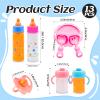 Cmaqpw 13 PCS Baby Doll Accessories Magic Bottle Set,Doll Feeding Set with Package,Pretend Play Feeding Toys for Kids,Girls,Party,Gift view 2