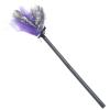 BESPORTBLE 1pc Halloween Witch Broom Prop, Purple Plastic Witch Broomstick for Halloween Party, Cosplay Accessory, 29. 92 Inch view 1
