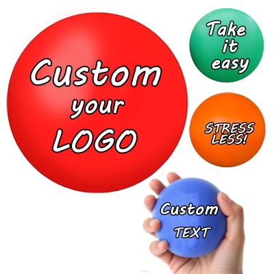 10/50/100PCS Custom Stress Balls Bulk Personalized Stress Balls with Logo Personalized Items for Office Home or Desk