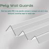 1 ' 5 ' 8 Ft Wall Edge Protection Strip for Cats Scratch/Bedroom/Living Room/Porch, 90 Degree Clear Corner Guard for Walls, Transparent Edge Guard(20 pcs,L 3.5ft/W 1in) view 4
