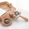 Personalized Baby Wooden Rattle,Engraved Name,Newborn Gift,Baby Shower Gift,Koala,Owl Style view 4