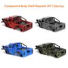 AMK TRX4M Clear Body Shell Kit for 1/18 RC Crawler TRX4M Bronco Defender Upgrade Parts with Decorative Accessories view 4