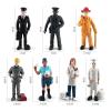TTETTZ Miniature People Model Hand Painted Figurines Officer Micro view 4