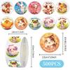 1000 Pcs Teacher Reward Animal Stickers for Classroom Boys Girls School Students.2 Roll 1 Inch Good Job Stickers.Teacher Must Haves Supplies Small Sticker view 2