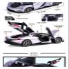 1:32 for Looking Up at U9 New Energy Diecast Die-Cast Car Toy with Transparent Display Box Collectible Hobbies(Red) view 3