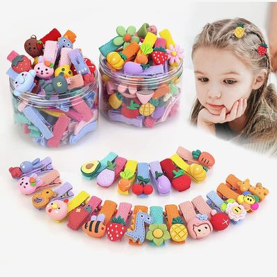 13 Pcs Girl Hair Clips Cute Hair Accessories for Kids Candy Color Hair Accessory (1#)