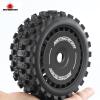 1/8 RC Buggy Off-Road Tires Coarse Tread Set 17mm Compatible with 6S Power OD: 118mm 17mm HEX For Upgrading 1/8 Off-Road Cars Arrma Python Jato FS HSP Redcat Kyosho TRAXXAS E-Revo (R306 black) view 3