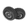 1/8 RC Buggy Off-Road Tires Coarse Tread Set 17mm Compatible with 6S Power OD: 118mm 17mm HEX For Upgrading 1/8 Off-Road Cars Arrma Python Jato FS HSP Redcat Kyosho TRAXXAS E-Revo (R306 black) view 4