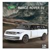 1:24 for Land Rover Range Executive SUV Car Models Lighted Leather Transparent Display Box Gift(Black) view 2