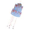 PHENOFICE Mini Pull String Pinata Horse Birthday Decoration Paper Pinata Filler Box for Festival Party Reusable Decorative Fun Birthday Ornament for Adults view 1