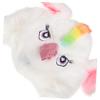 BUTIFULSIC Funny Unicorn Shape Ear Moving Hat Soft Warm Rabbit Fur Winter Cap for Cosplay Party Easter and Adults view 3