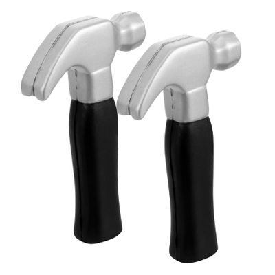 Milisten 2Pcs Small Mallet Hammer for Party Favors Safe Smooth Edged Pounding with Comfortable Grip for Indoor Outdoor Activities and Hand Training