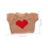 BUTIFULSIC 4pcs Reusable Doll Clothes Soft Woolen Bear Costume Outfits Easy to Wear Replacement Sweaters for Stuffed Animals Collectors view 2