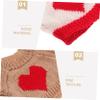 BUTIFULSIC 4pcs Reusable Doll Clothes Soft Woolen Bear Costume Outfits Easy to Wear Replacement Sweaters for Stuffed Animals Collectors view 3