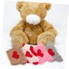 FIXOSHEE 4pcs Bear Doll Clothes Woolen Yarn Sweaters Soft Comfortable Outfits for Stuffed Animals Gift Collectors Creative Accessories view 4