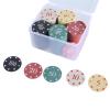 100Pcs Professional Chip Teaching Coin Card Game with Box for Math Counting Kids Reward Game Coin view 4