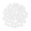 COSMEVIVI 50Pcs Rattle Insert Plastic Noise Maker Rings for Newborn Sensory Development Stroller and Carrier Accessories to Enhance Tactile and Hand Eye Coordination view 1