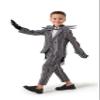 5 PCS Kids Jack Costume Set for Christmas Halloween - Includes Gloves Mask for Boys Ages 3-12 view 2