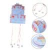 ANDRESLAD Mini Pull String Pinata Party Decoration for Birthday and Festival Candy Filling with Creative Indoor Outdoor Fun for Family and Friends Celebration view 3