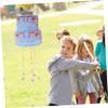 STOBAZA Mini Pull String Pinata for Birthday Ornament with Fun Filler Paper Pinata Adorn for Festival Celebrations and Photo Booth Props for Happy Atmosphere and Games view 4