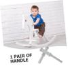 BUTIFULSIC Plastic Rocking Horse Handle for Sturdy Threaded Grips for Indoor and Outdoor Rocking Easy Installation Compatible with Models view 4