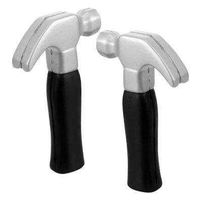 PHENOFICE 2Pcs Small Mallet Lightweight Safe Hammer Tools for Party Props Classroom Activities Indoor Outdoor Play