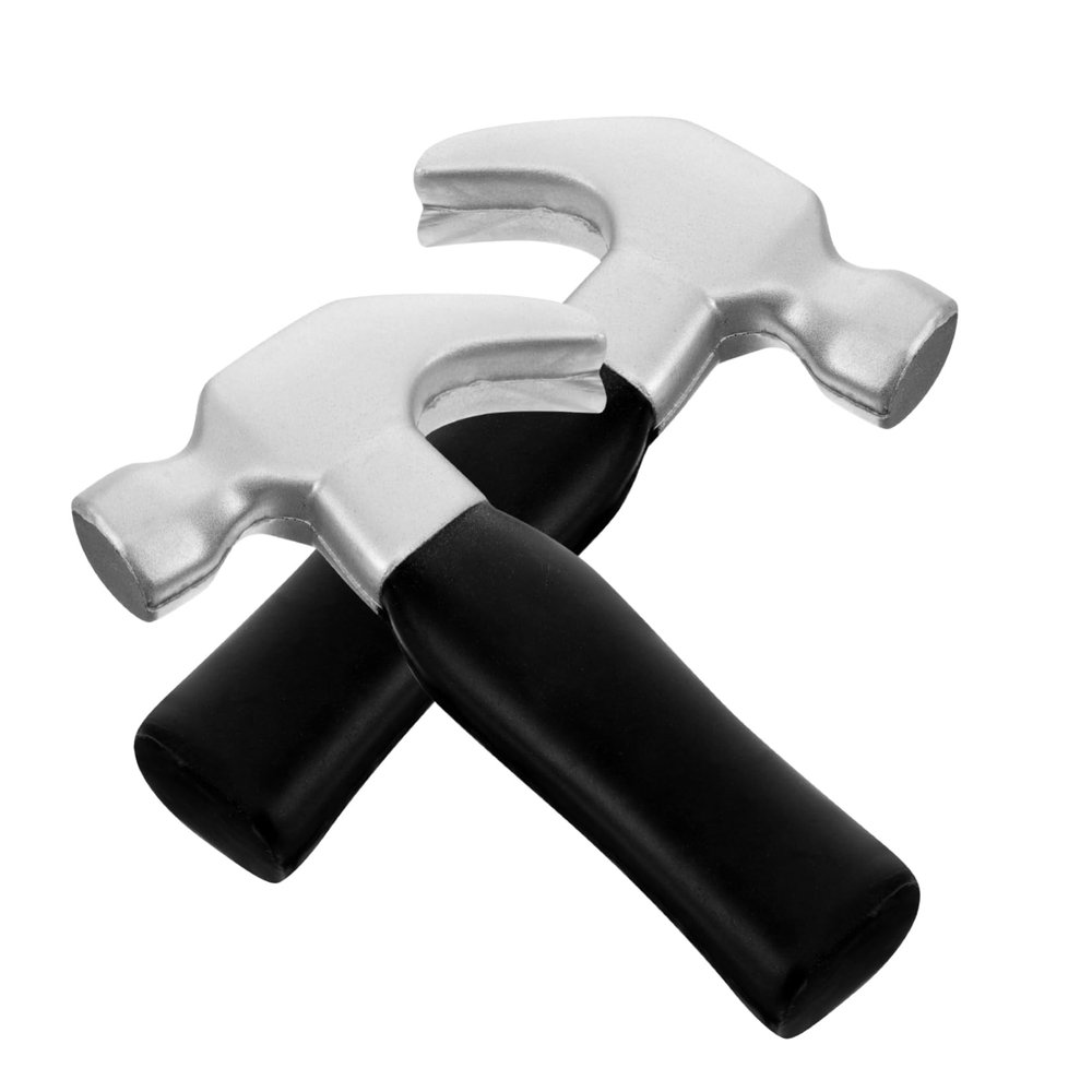 KOMBIUDA 2Pcs Pounding Hammer Safe Small Hammer with Smooth Edges for Hand Training Exercise Educational Party Supplies for Boys