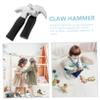 KOMBIUDA 2Pcs Pounding Hammer Safe Small Hammer with Smooth Edges for Hand Training Exercise Educational Party Supplies for Boys view 4