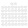 GETAJGHSD 50Pcs Rattle Accessories Plastic Rings for Bedside Bells Stroller and Crib Repair Inserts Safe Noise Maker Squeakers for Sensory Development view 1