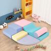 GFDGFD 6 Piece Soft Climb and Crawl Activity Playset, Toddler Climbing Toys Indoor,Soft Play Equipment, Foam Climbing Toys for Toddlers 1-5,Easy-to-Clean Surface view 1