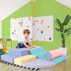 GFDGFD 6 Piece Soft Climb and Crawl Activity Playset, Toddler Climbing Toys Indoor,Soft Play Equipment, Foam Climbing Toys for Toddlers 1-5,Easy-to-Clean Surface view 4