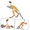 Hohopeti Simulation Sinosauropteryx Dinosaur Model Plastic Bird for Boys Realistic Craftsmanship Educational Collectible view 4