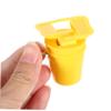KONTONTY 6pcs Yellow Clockwork Legged Robot Movements for DIY Walking Animal Rewinding Parts for Handmade Craft Repair and Clay Insertion Reusable Mechanism Accessories view 3