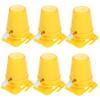 Abaodam 6pcs DIY Clockwork Legged Robot Movements Rewinding Parts for Walking Animal Mechanism Craft Fitting Compact Yellow view 1