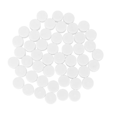 Gogogmee 50Pcs Rattle Insert Plastic Noise Maker Rings for Bedside Bells Soft Touch Accessories to Develop Tactile Senses and Hand Eye Coordination