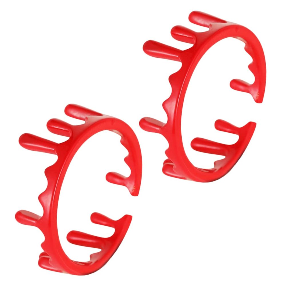 GALPADA 2Pcs Adjustable Blood Open Ring Metal Alloy Vampire Jewelry Halloween Party Favors Costume Accessory for Cosplay Carnivals Clubs