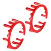 GALPADA 2Pcs Adjustable Blood Open Ring Metal Alloy Vampire Jewelry Halloween Party Favors Costume Accessory for Cosplay Carnivals Clubs view 1