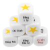 BESPORTBLE 6pcs Vietnamese Drinking Acrylic Party Game Props for Bar Family Gatherings Unique Entertainment and Housewarming Gift view 1