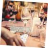 Beaupretty 6pcs Acrylic Drinking Game for Adults Vietnamese Style Party Dices for Bars Home and Entertainment Portable and Reusable Fun Games for and Friends view 4