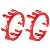 YARNOW 2Pcs Adjustable Blood Rings Metal Alloy Open Rings Halloween Party Favors Vampire Costume Accessories for Cosplay and Costume Parties view 1