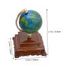 BESPORTBLE Scale Blue Desktop Globe Model Creative Miniature House Accessory for Imaginative Play and Decoration view 2