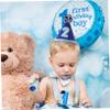 ABOOFAN Birthday Cone Hat Blue Lightweight Decorative Party Headwear for Boys Photo Prop for Second Birthday Celebration view 4